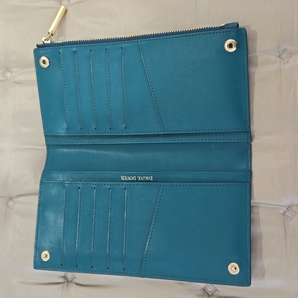 Dagne Dover Liberty Teal Slim Wallet - Picture 7 of 11